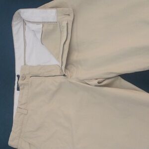 J Crew Gold/Tan Thin Summer Weight Cotton Pants  36 - 32